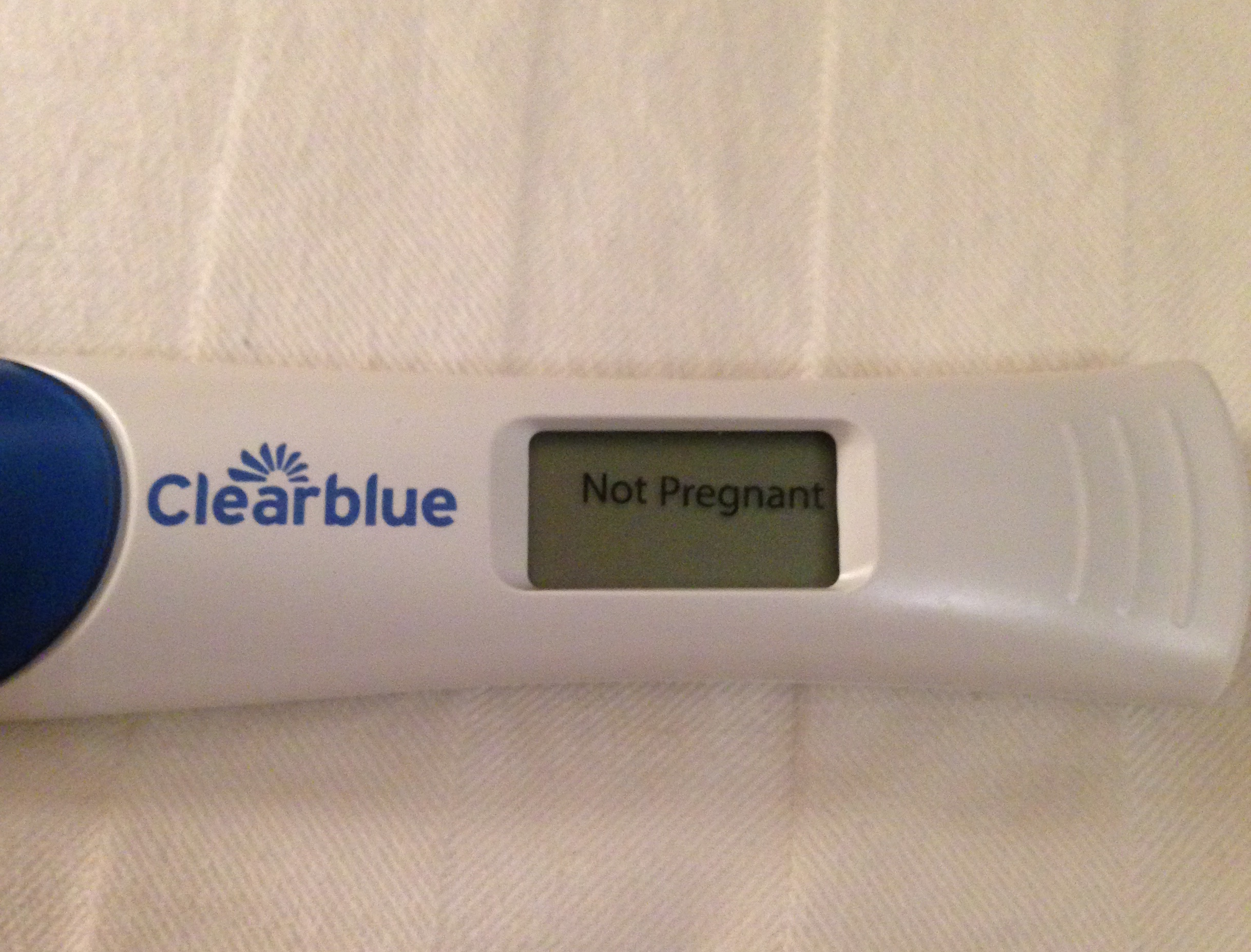 Тест на беременность клеар Блю
